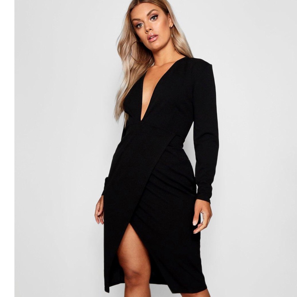 Plunge dress